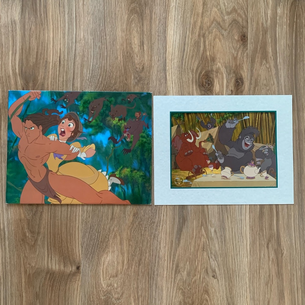 Tarzan Framed Lithograph – Disney Store Exclusive 2000